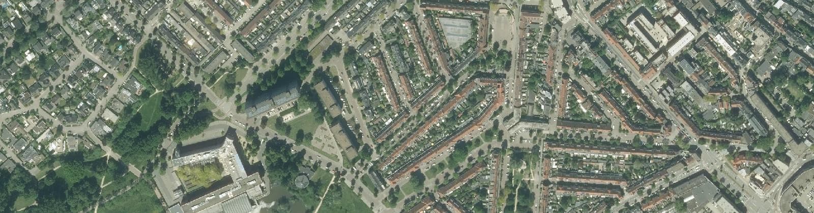 Luchtfoto van Eliasterrein, Vonderkwartier
