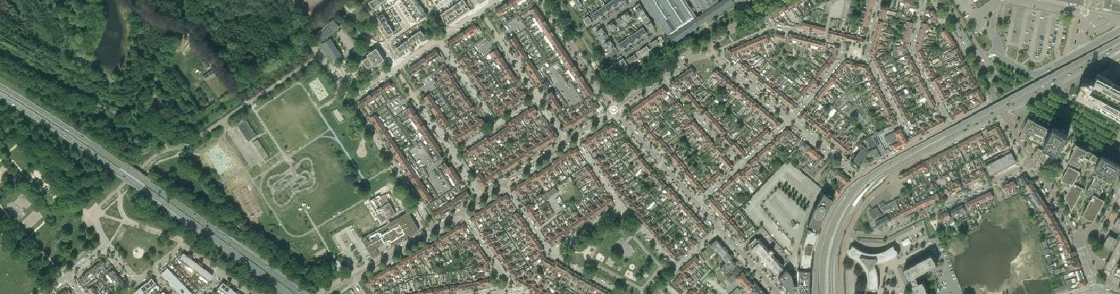 Luchtfoto van Drents Dorp