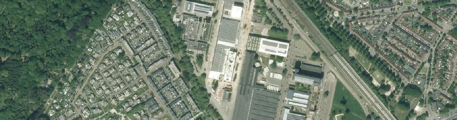 Luchtfoto van Zwaanstraat