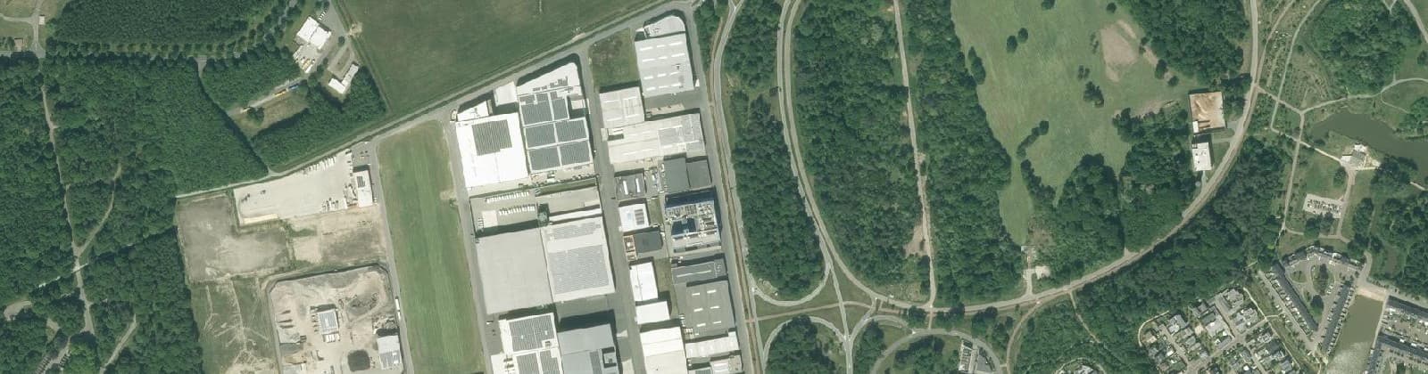 Luchtfoto van Park Forum
