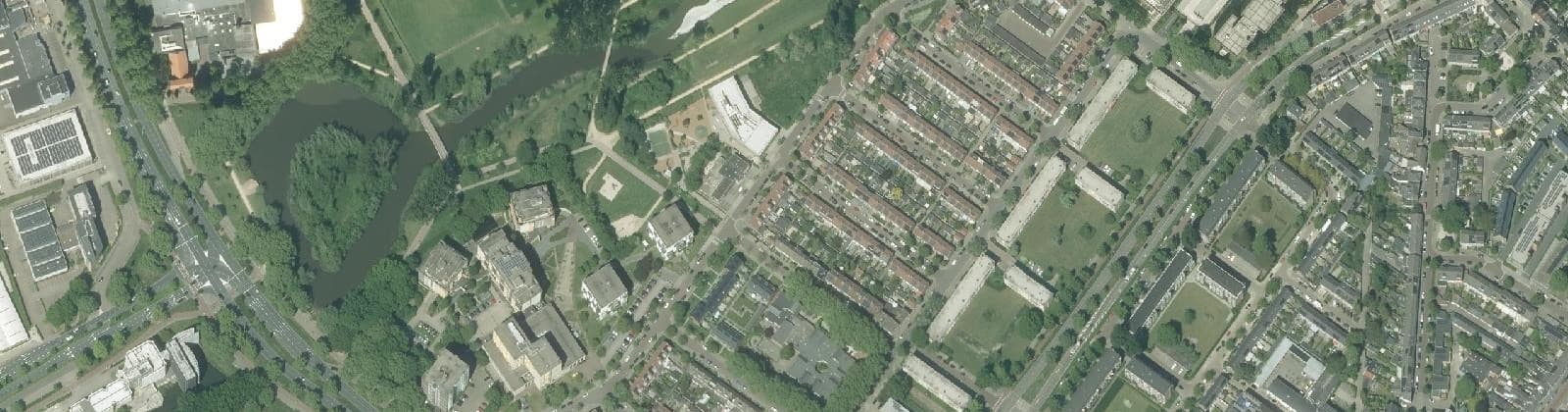 Luchtfoto van Hagenkamp