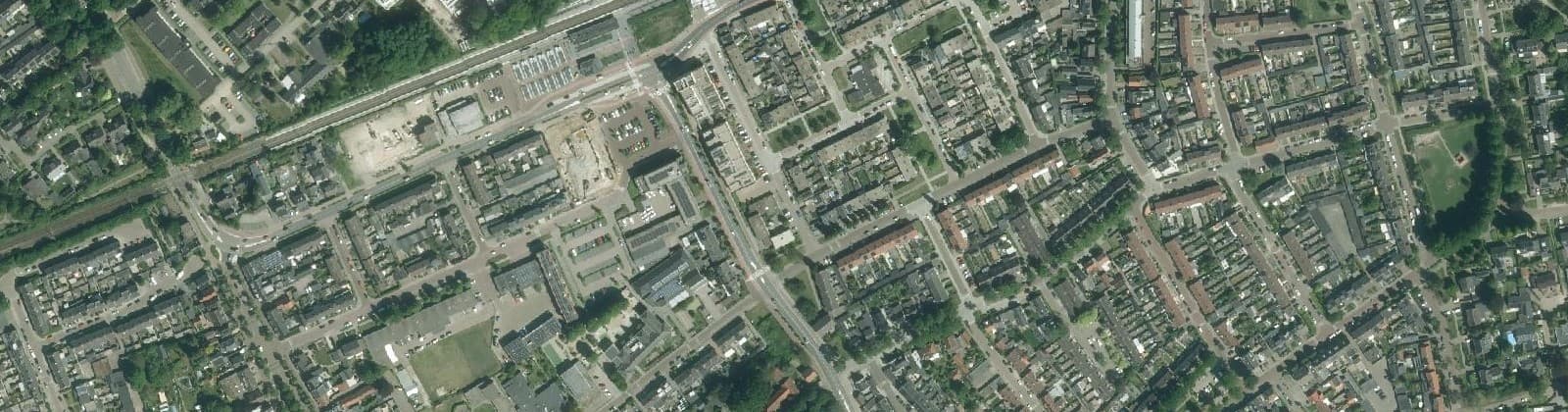Luchtfoto van Centrum Oost 2