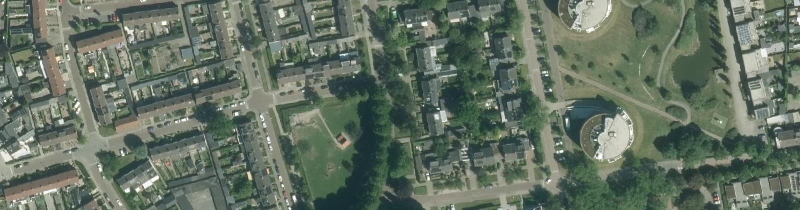 Luchtfoto van Centrum Oost 3