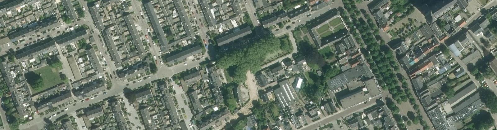 Luchtfoto van Centrum West 1