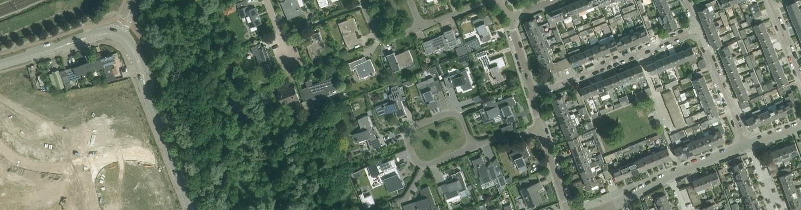 Luchtfoto van Centrum West 2
