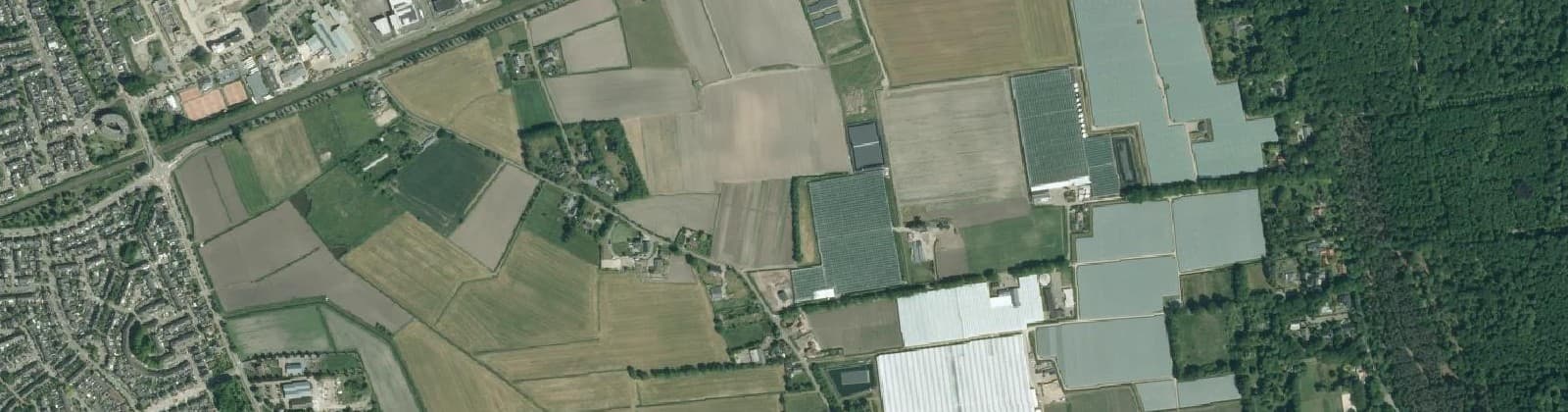 Luchtfoto van Midden landelijk gebied