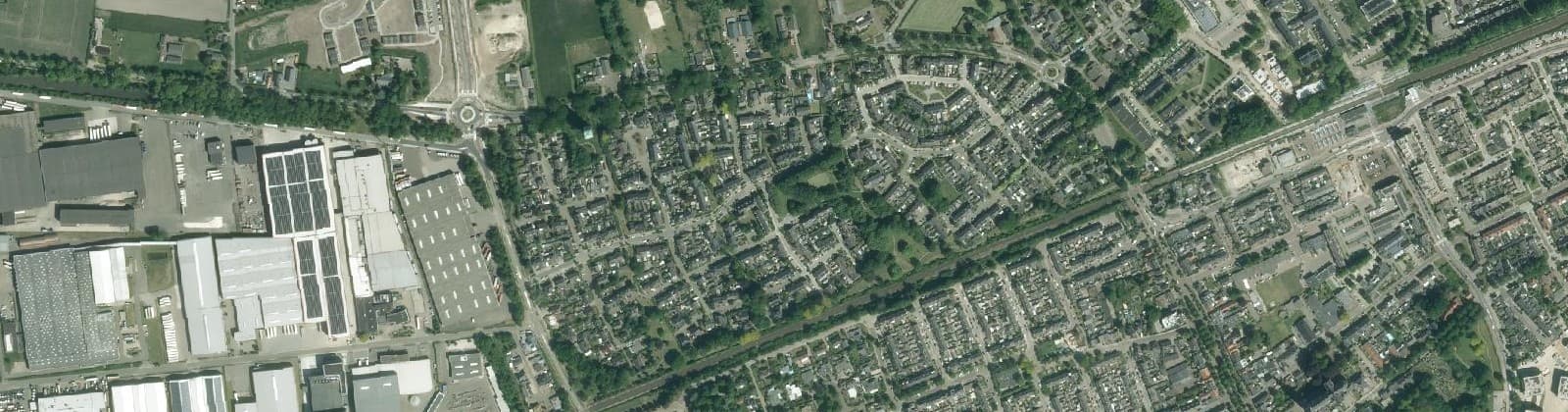 Luchtfoto van De Grient