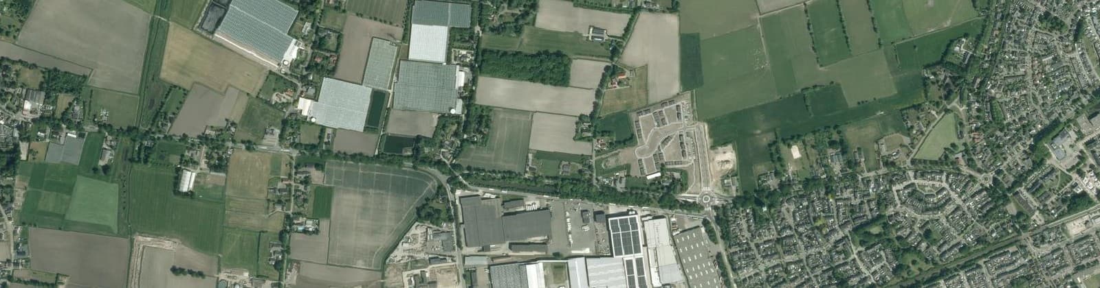 Luchtfoto van Noord landelijk gebied 1