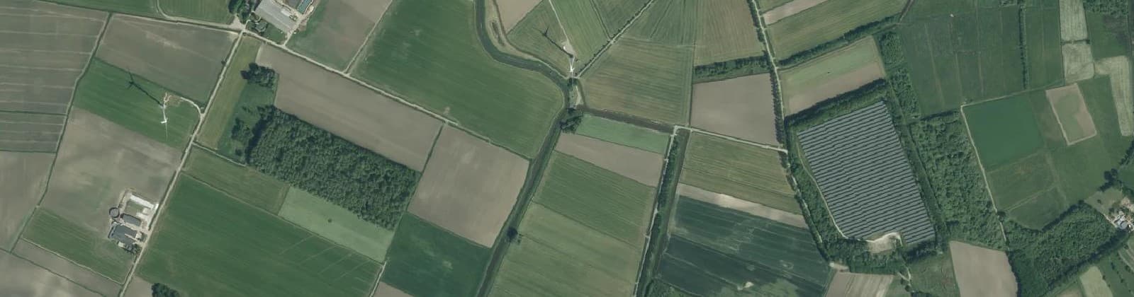 Luchtfoto van Noord landelijk gebied 2