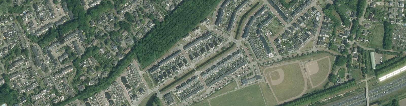 Luchtfoto van De Streek