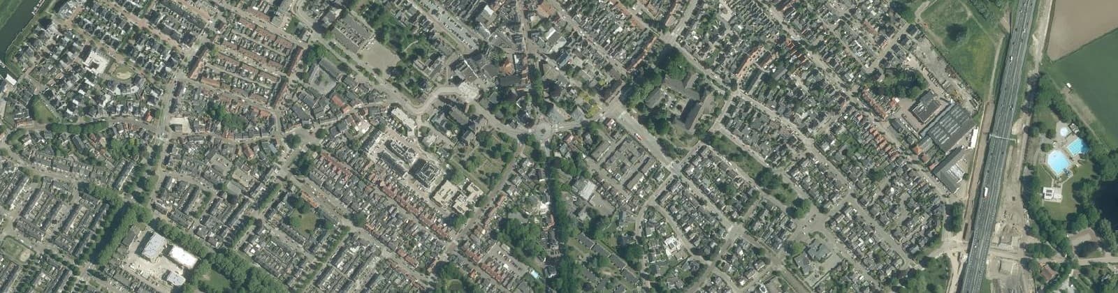 Luchtfoto van Raamsdonksveer