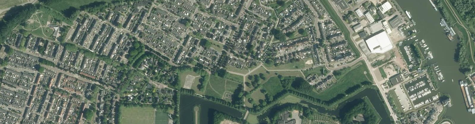 Luchtfoto van Geertruidenberg-Noord