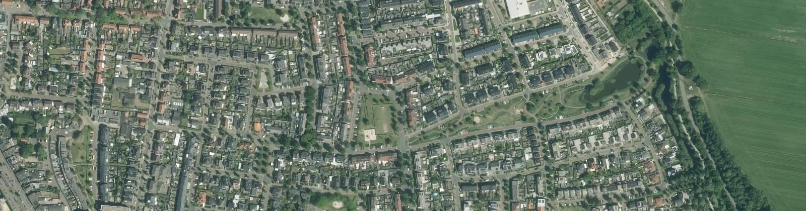 Luchtfoto van Vliegende Vennen