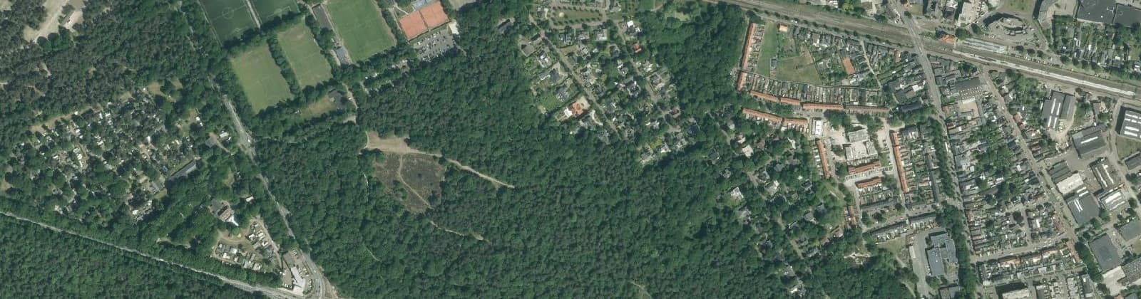 Luchtfoto van Grote Spie