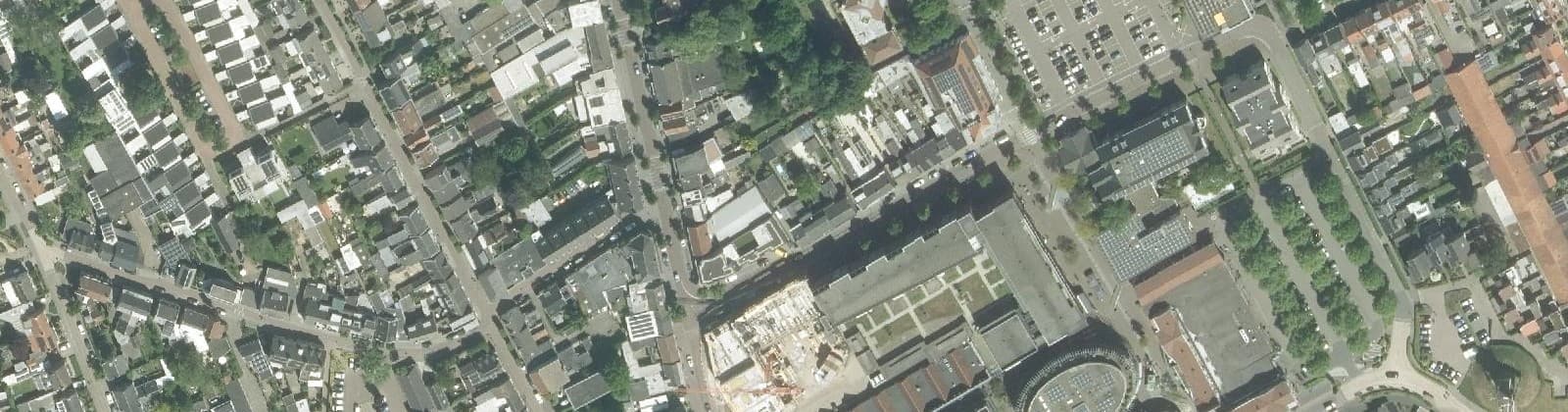Luchtfoto van Goirle-Centrum