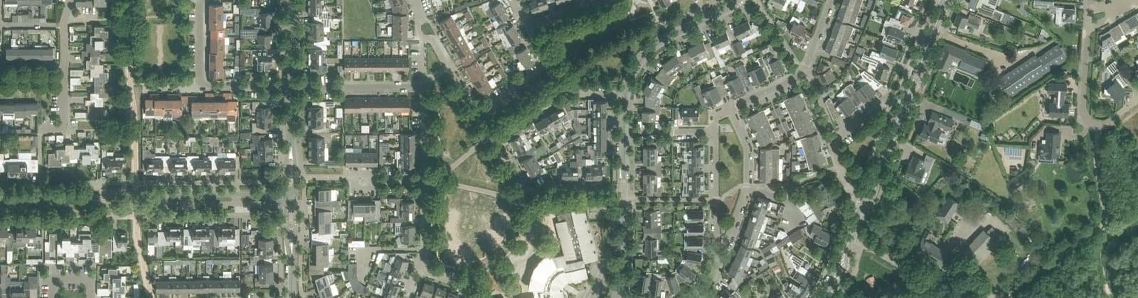 Luchtfoto van De Groote Akkers