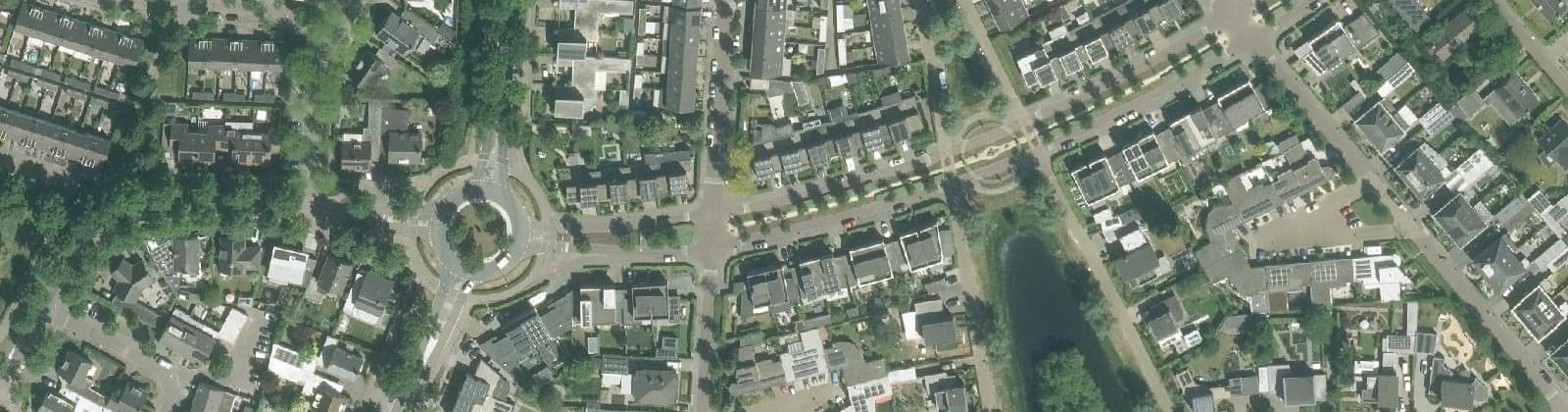 Luchtfoto van De Vallei