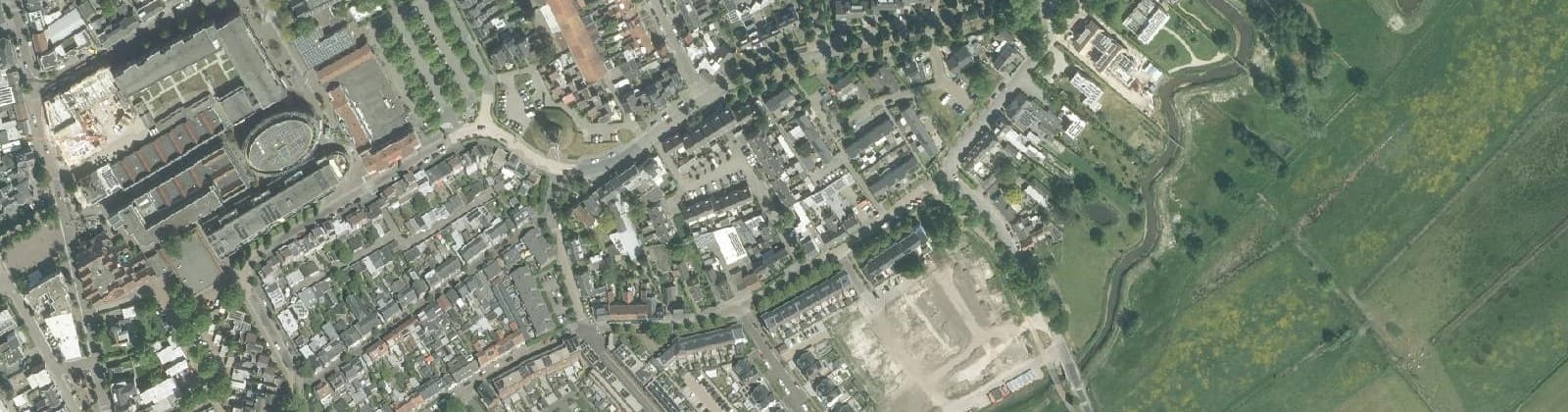 Luchtfoto van Abcoven