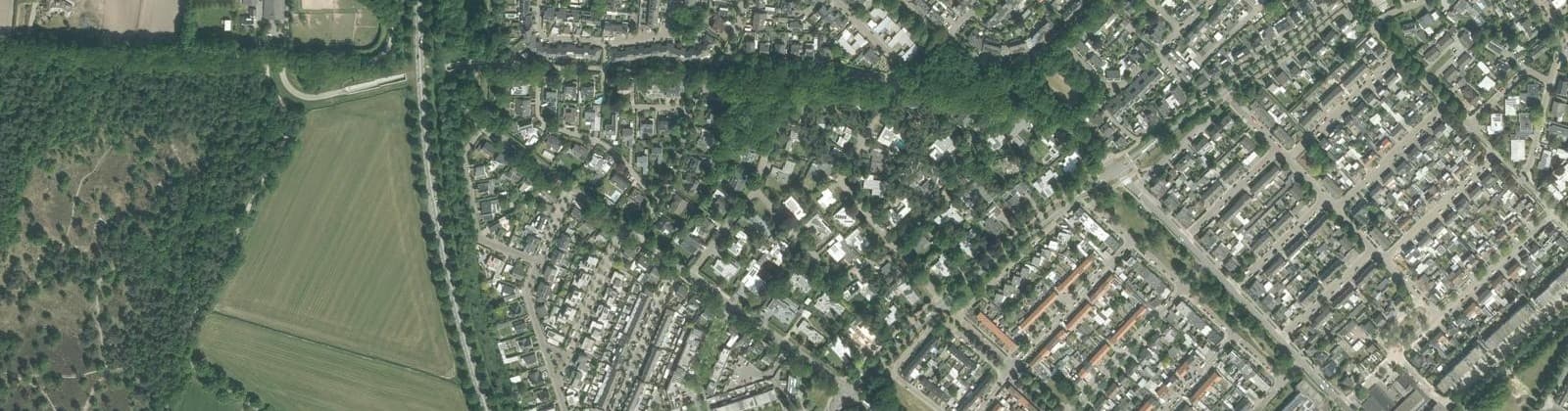 Luchtfoto van De Villa