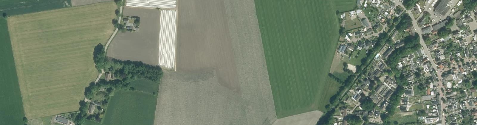 Luchtfoto van Spaansehoek