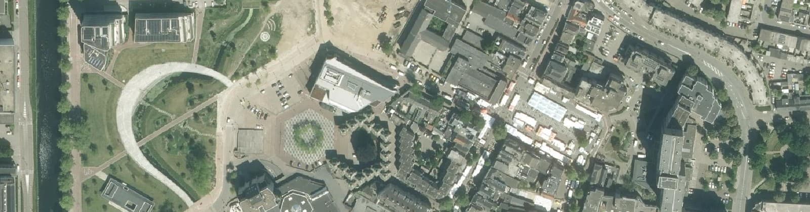 Luchtfoto van Centrum