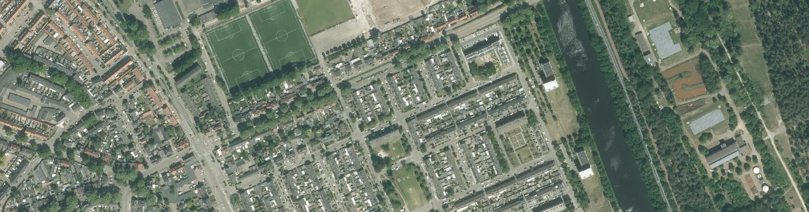 Luchtfoto van Straakven