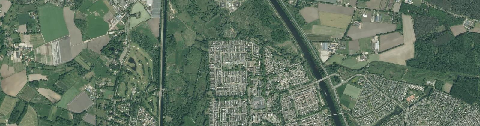 Luchtfoto van Eeuwsels