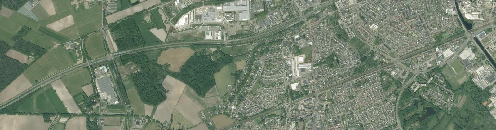 Luchtfoto van Kroon