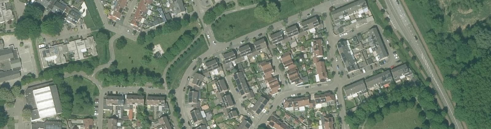 Luchtfoto van Gansenwinkel