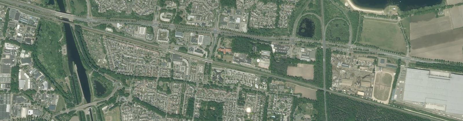 Luchtfoto van Brouwhorst