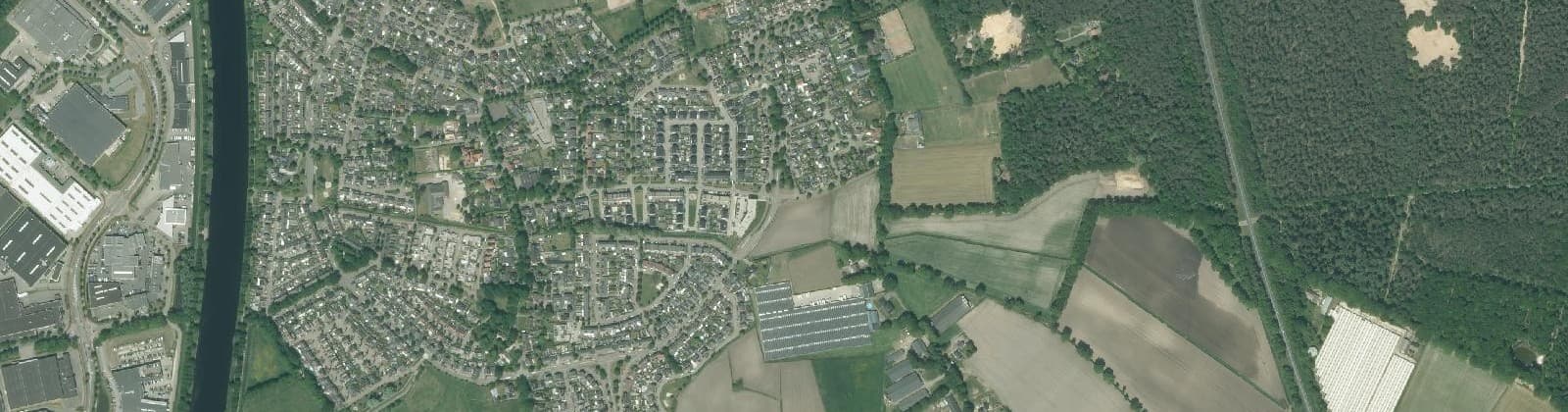 Luchtfoto van Kloostereind