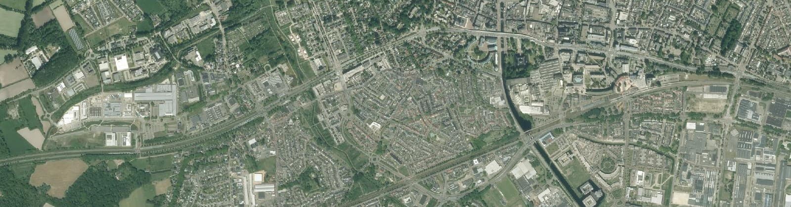 Luchtfoto van West