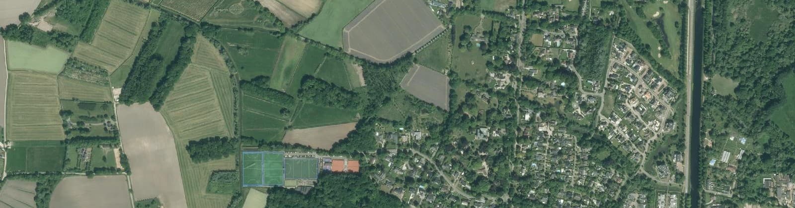 Luchtfoto van Overbrug