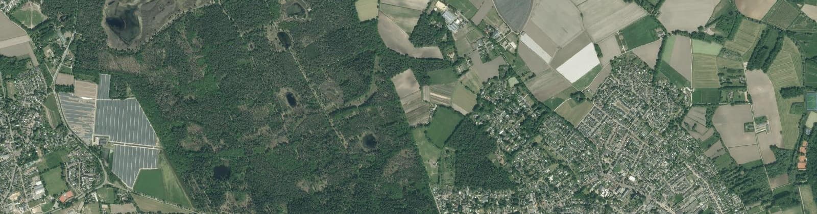 Luchtfoto van Geeneind