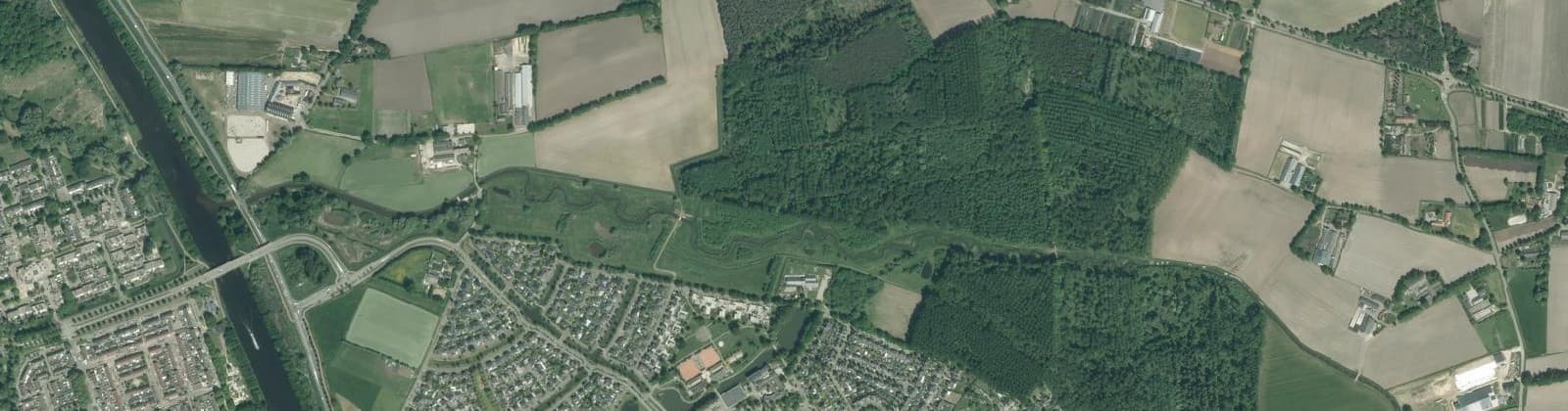 Luchtfoto van Scheepstal