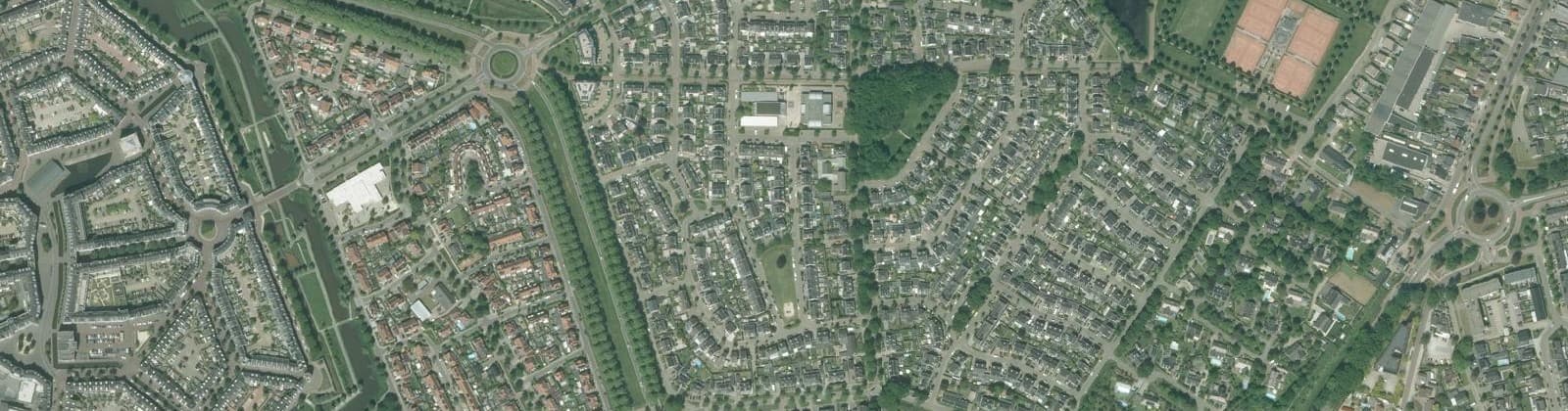 Luchtfoto van Schutsboom