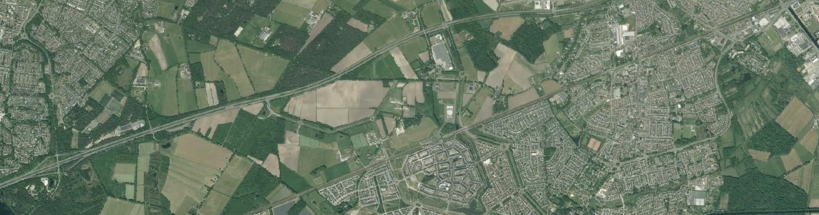 Luchtfoto van Kranenbroek