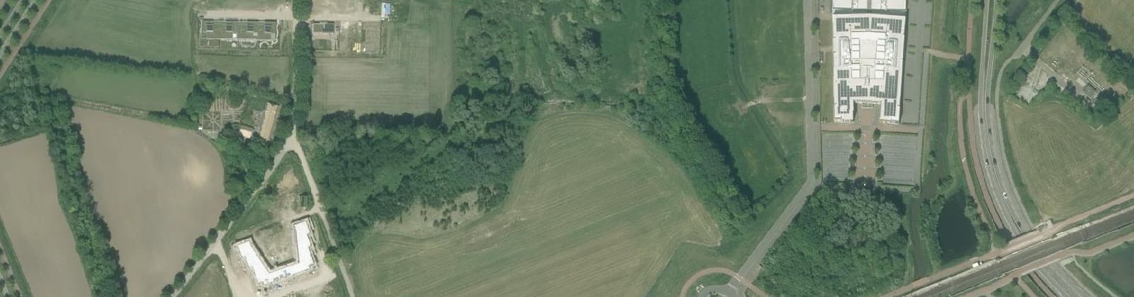 Luchtfoto van De Marke