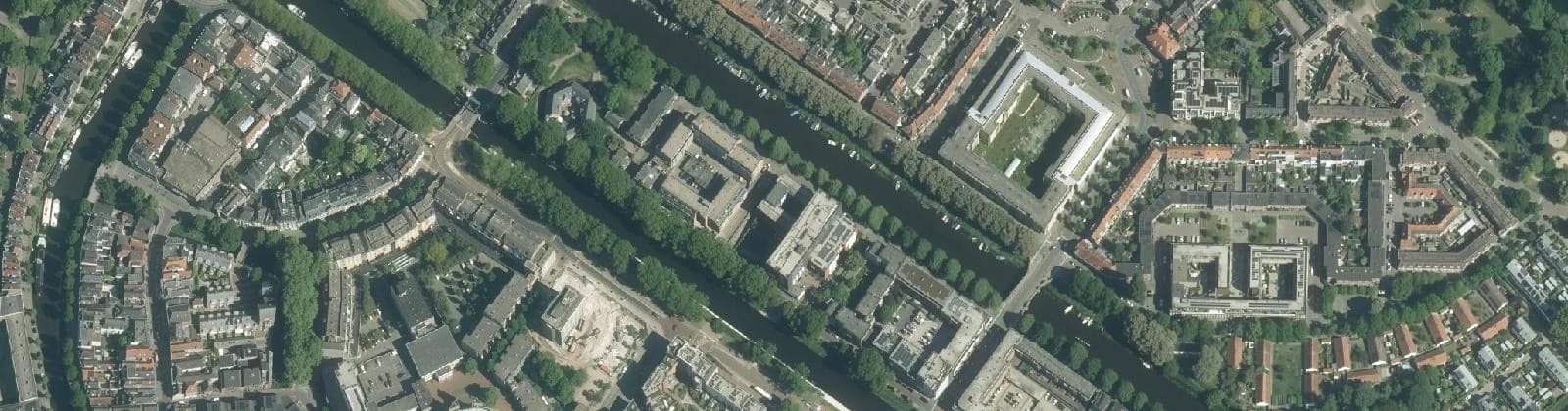 Luchtfoto van Binnenstad noord