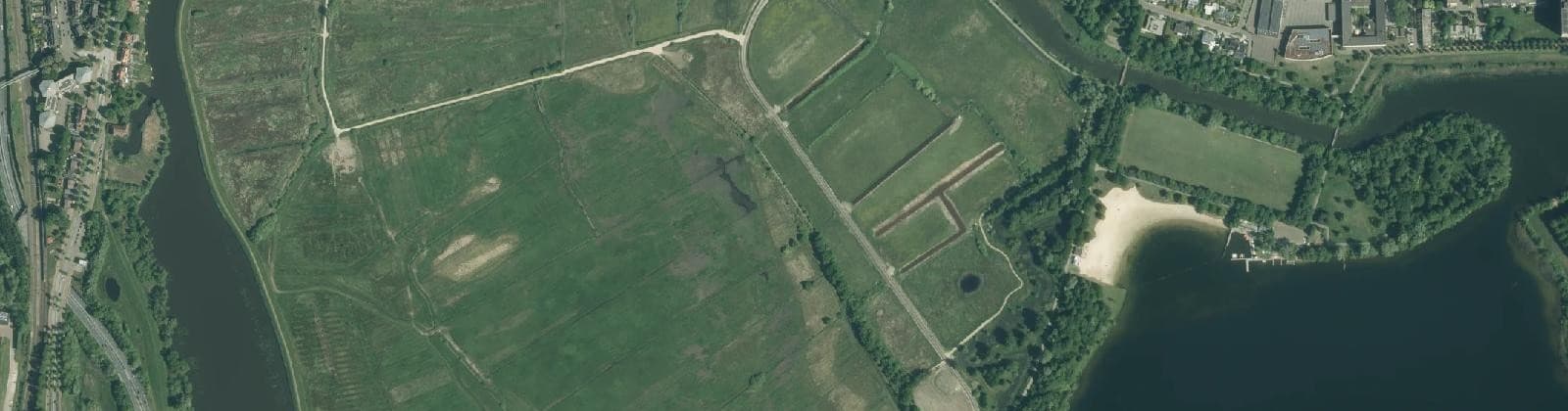 Luchtfoto van Het Bossche Broek