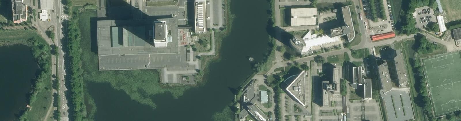 Luchtfoto van Pettelaarpark