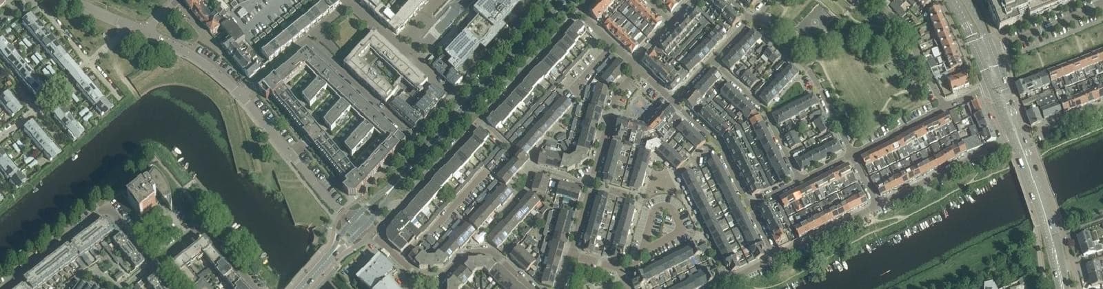 Luchtfoto van De Hinthamerpoort