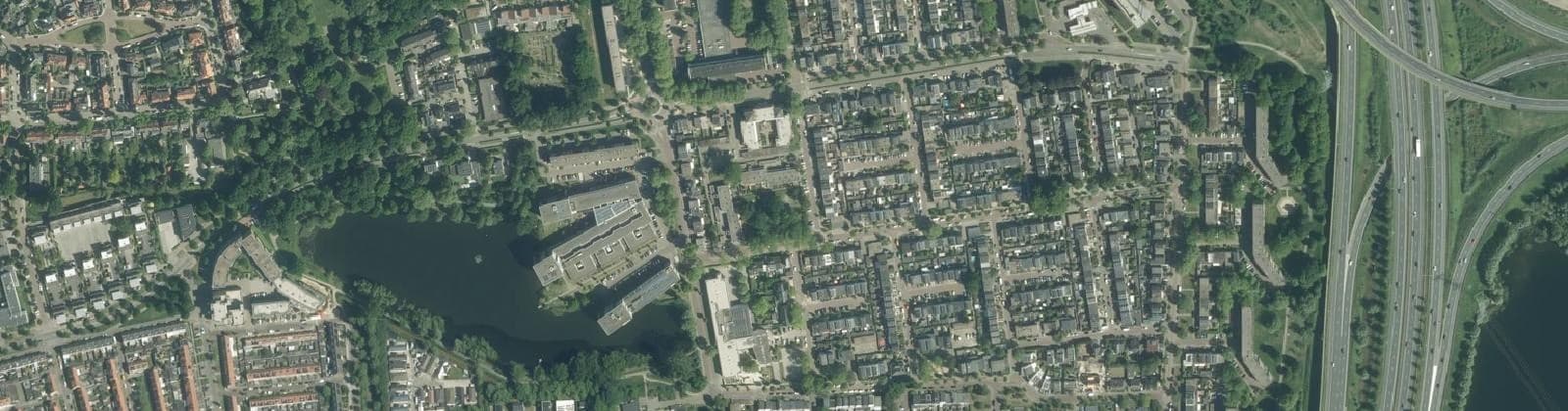 Luchtfoto van Hintham zuid