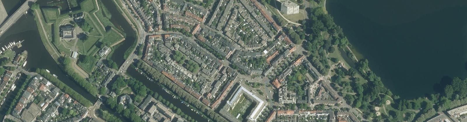Luchtfoto van De Muntel