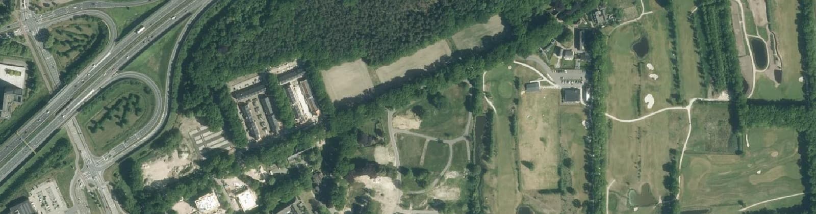 Luchtfoto van Maliskamp west