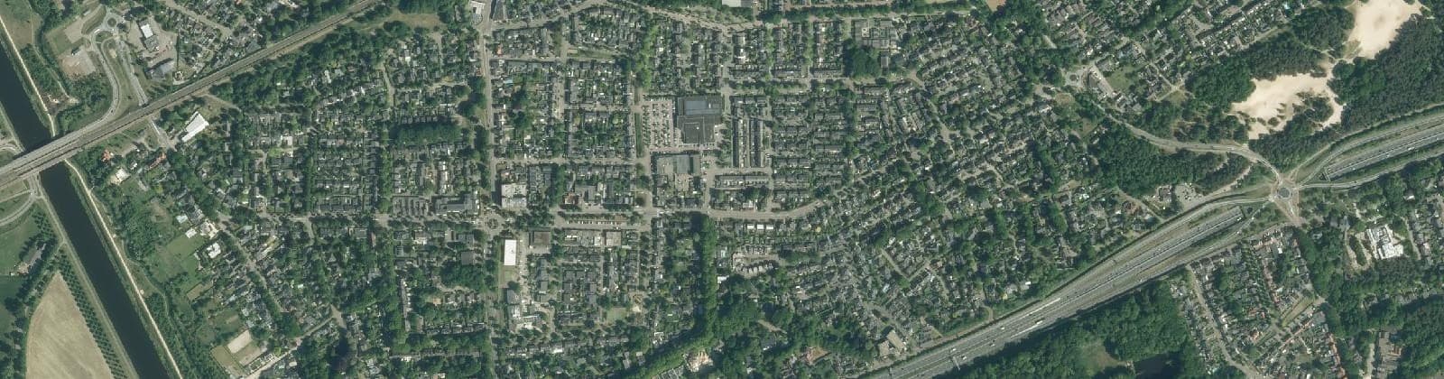Luchtfoto van Molenhoek