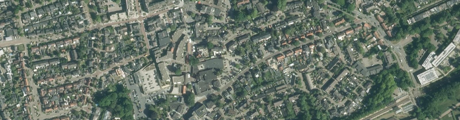 Luchtfoto van Rosmalen centrum