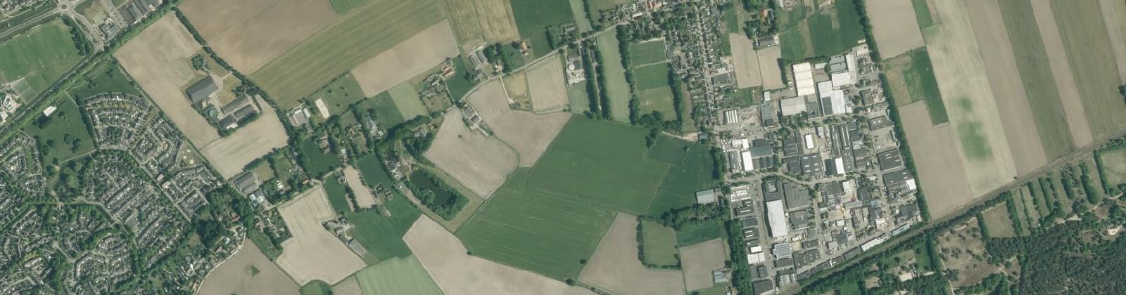 Luchtfoto van Kruisstraat