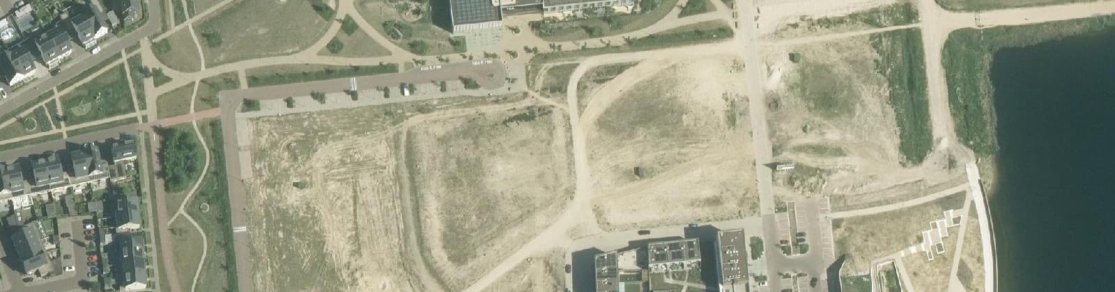 Luchtfoto van Centrum De Groote Wielen