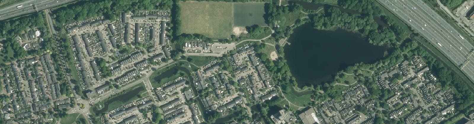 Luchtfoto van De Donk